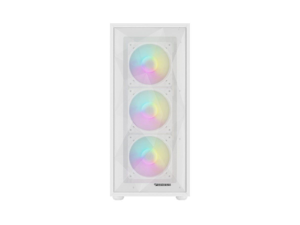 EAN 5901969444544 - GENESIS Diaxid 605 ARGB Midi Tower Blanco imagen 8