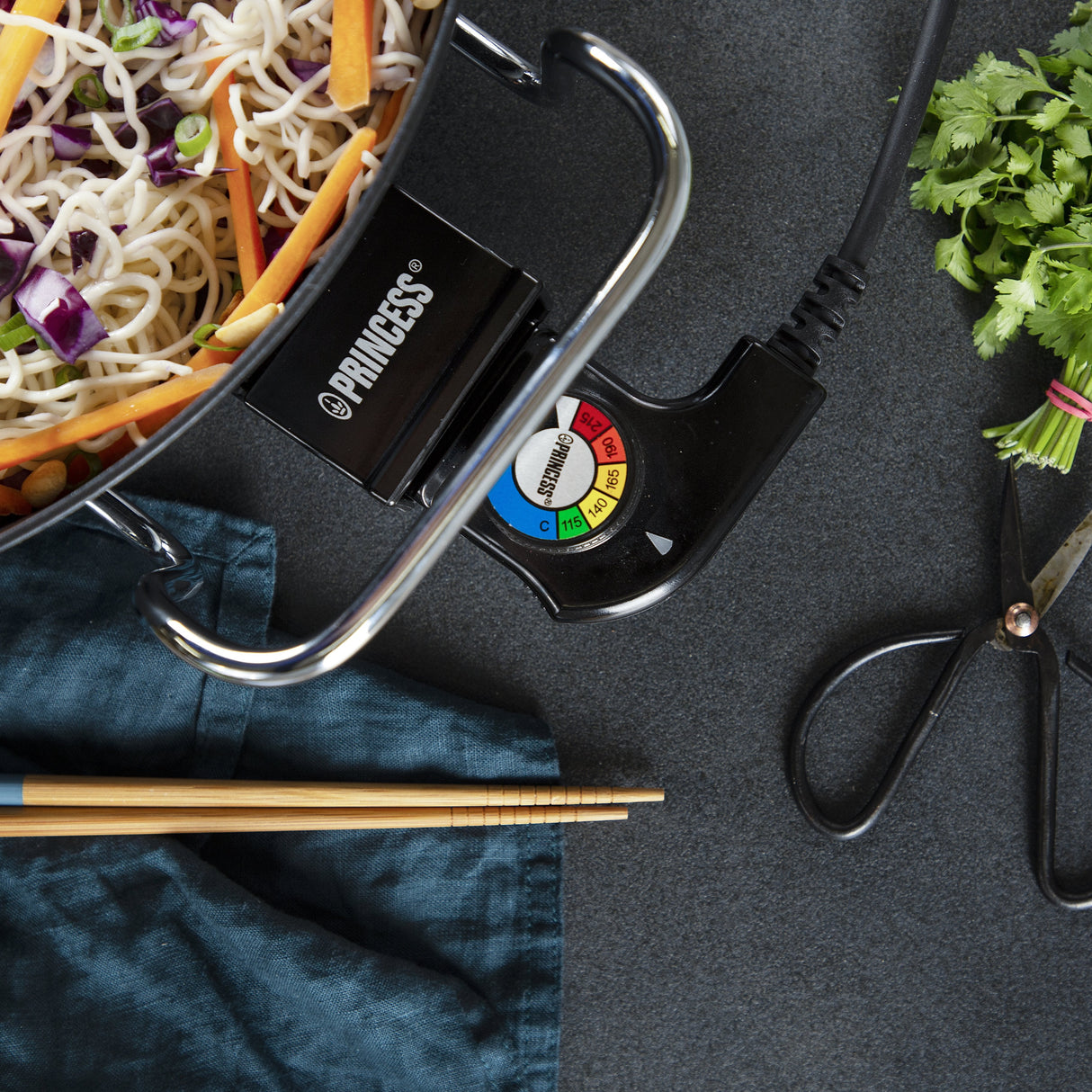 Cazuela Eléctrica Princess Multi Wonder Chef Pro 162367 Ø35cm 1800w