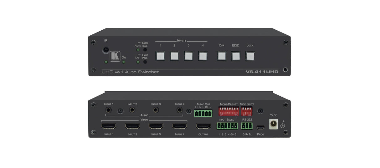 EAN 7291063076177 - Kramer Electronics VS-411UHD interruptor de video HDMI imagen 1