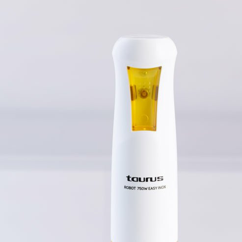 EAN 8414234164032 - Taurus Robot 750 Easy inox 0,5 L Batidora de inmersión 750 W Blanco, Amarillo imagen 5