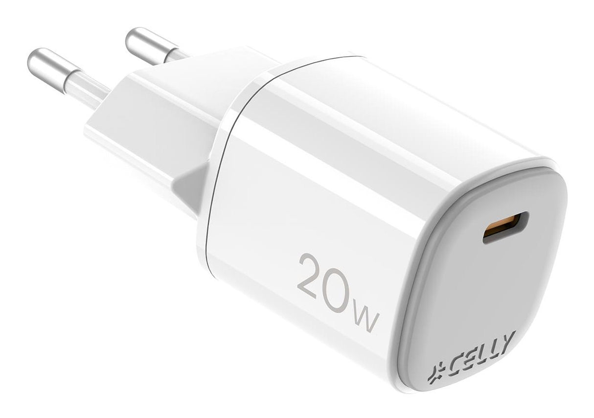 EAN 8021735212126 - Celly UPTC1USBC20WWH cargador de dispositivo móvil Micrófono, Smartphone, Reloj inteligente, Tableta, Tel imagen 1
