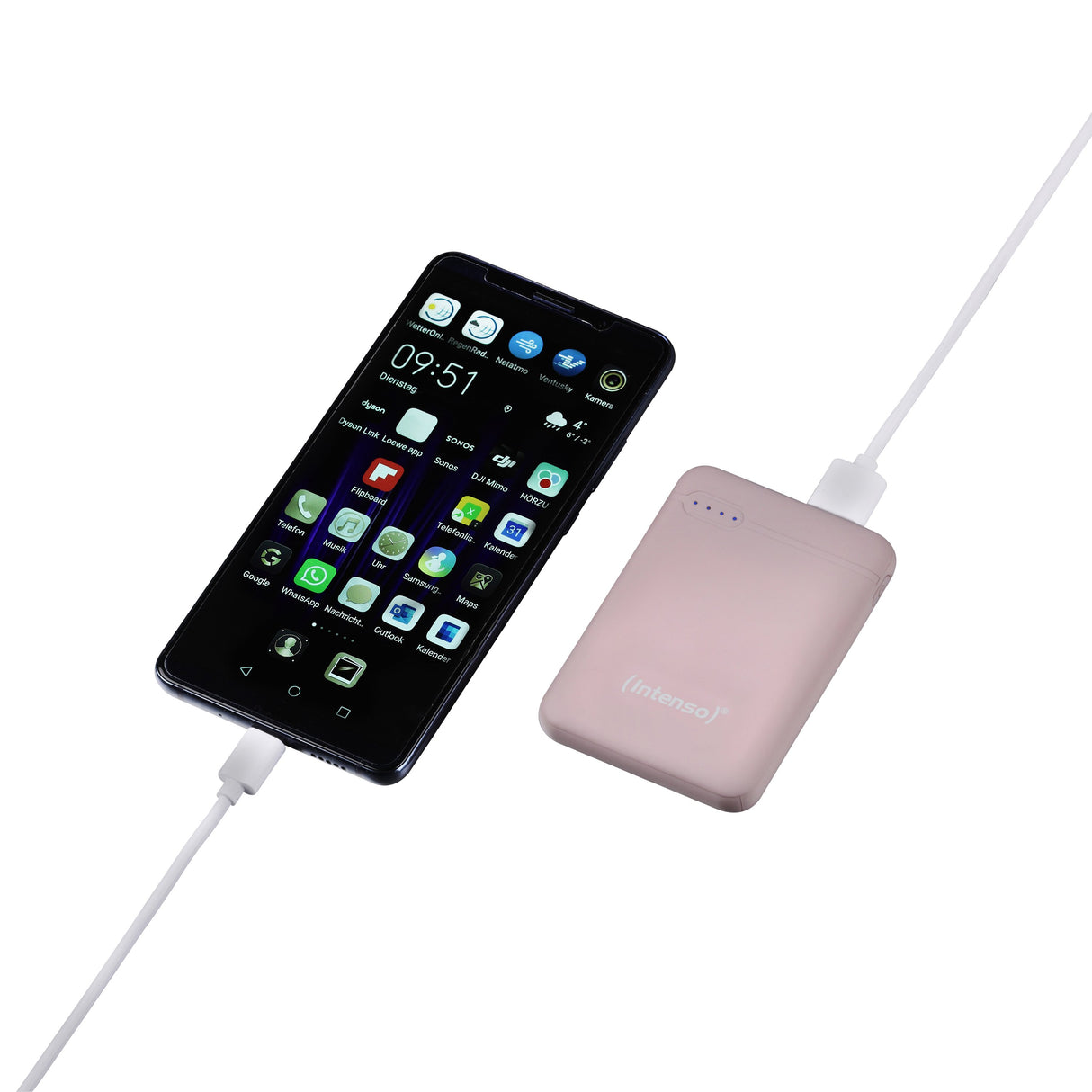 EAN 4034303028313 - Intenso XS5000 Polímero de litio 5000 mAh Rosa imagen 6