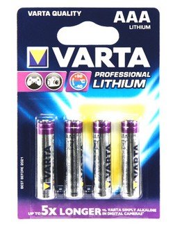 Varta 4 Pilas Ultra Lithium Micro Aaa Lr 03