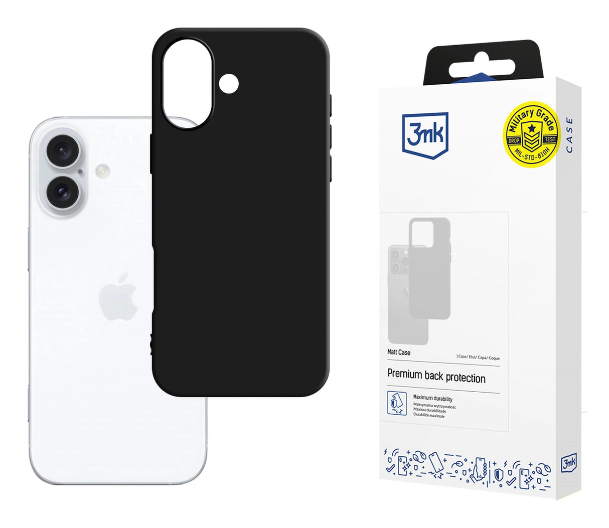 Apple Iphone 16 - 3mk Matt Case