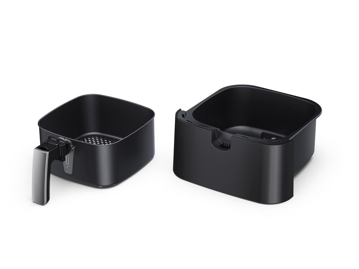 EAN 4550556103541 - Sharp AF-GS552AE-B Sencillo 5,5 L Independiente 1650 W Freidora de aire caliente Negro, Plata imagen 6