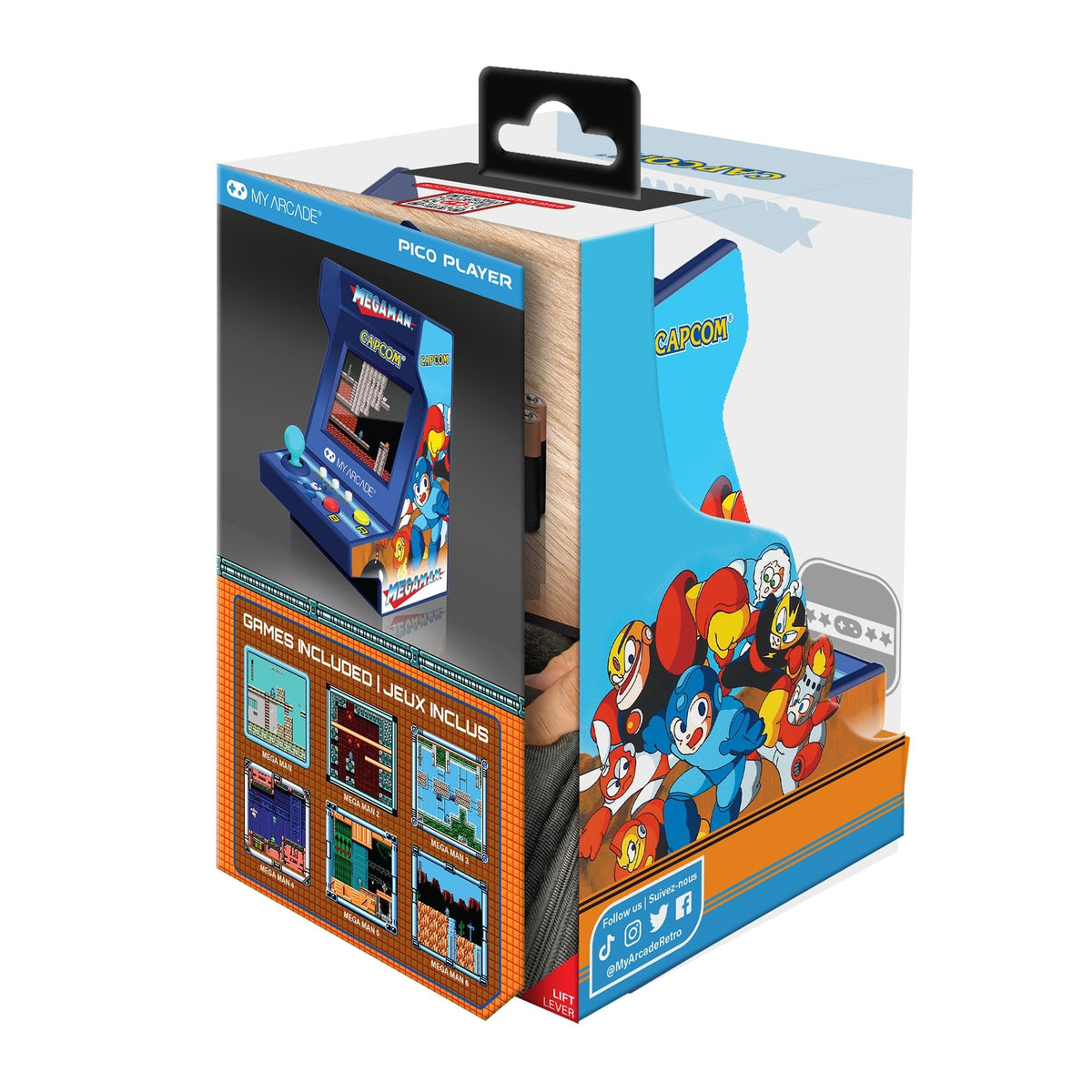 My Arcade Pico Player Megaman 3.7" 6 Games Dgunl-7011