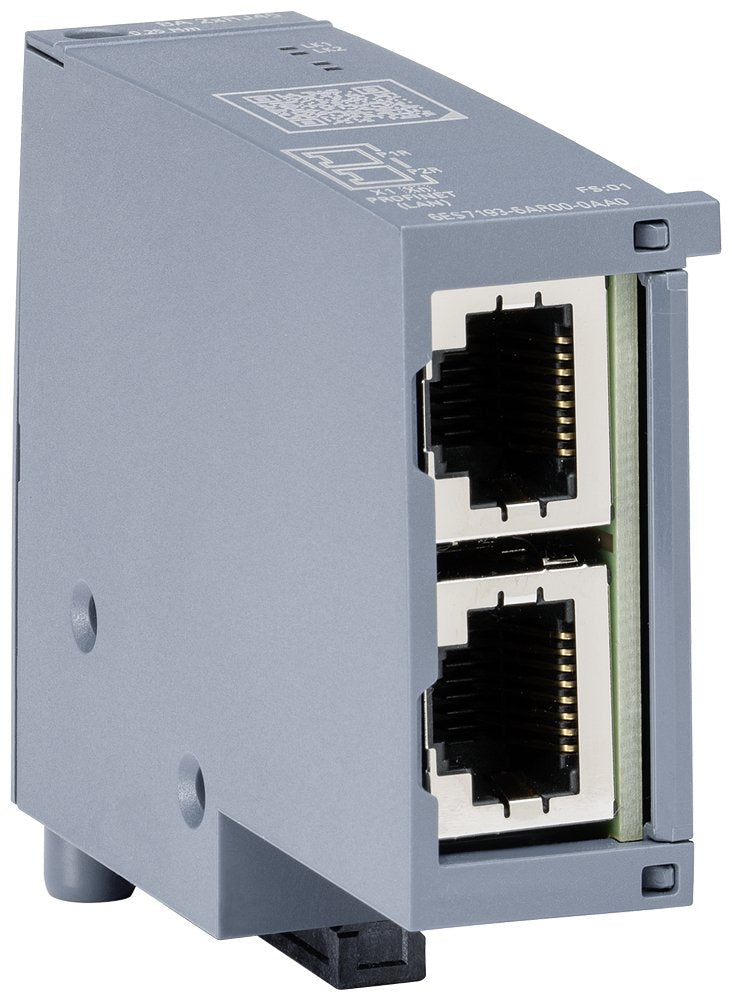 Siemens 6es71936ar000aa0 Busadapter Ba 2xrj45 2 Rj45 Buchsen F.Profinet Et200sp