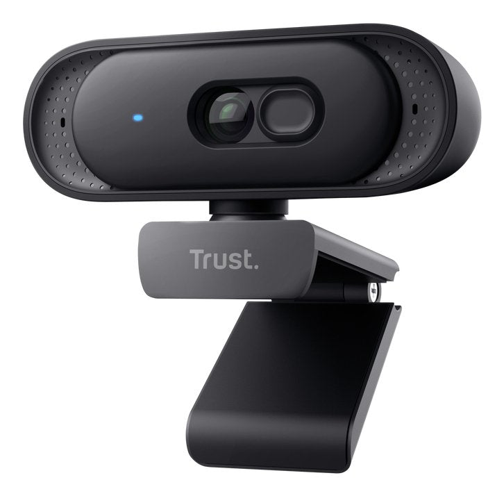 Webcam Trust Tomar 26141 Qhd 2k 2560x1440p Obturador Privacidad Color Negro
