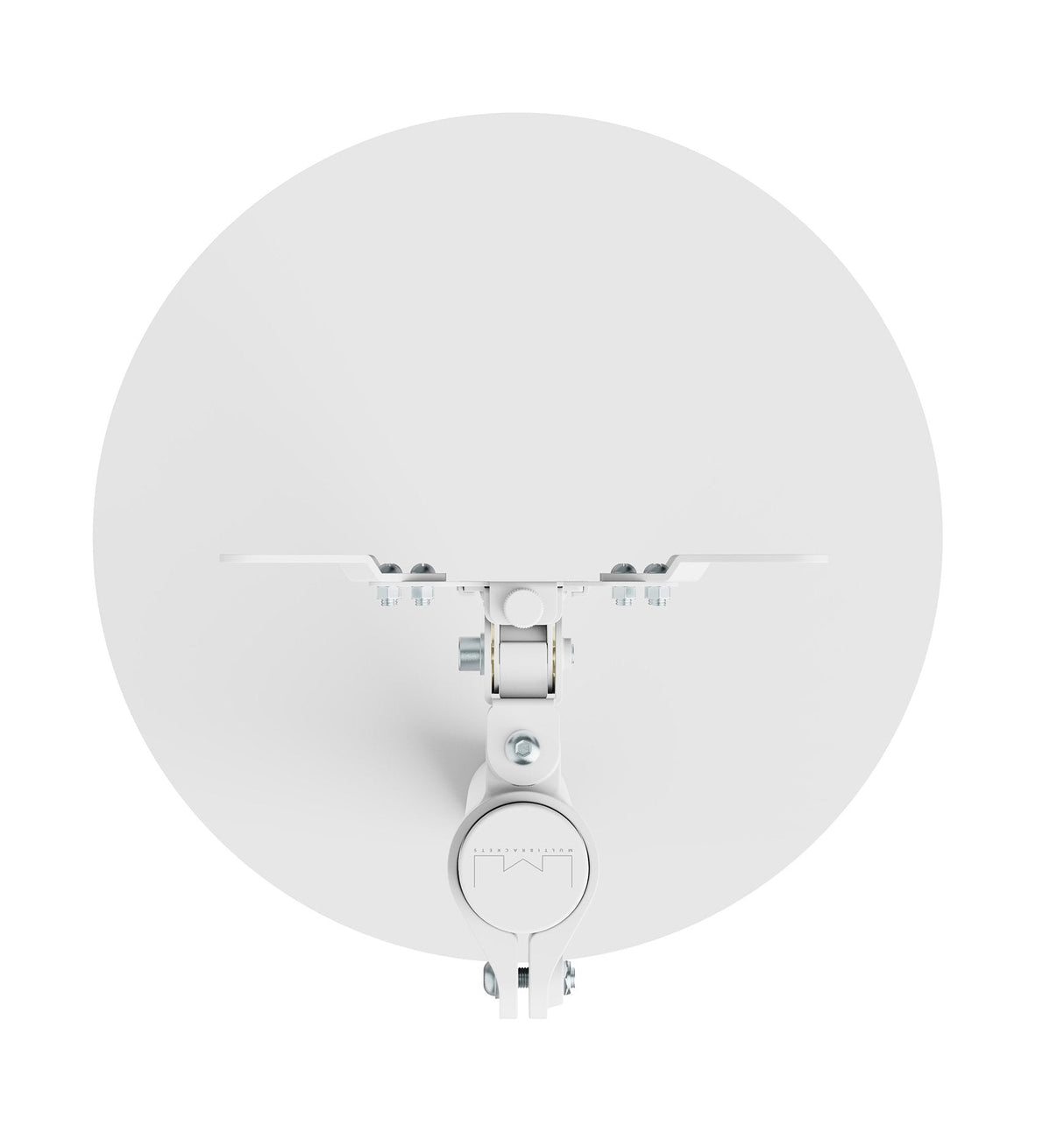 M Pro Series - Single Pole Floorbase 2 White
