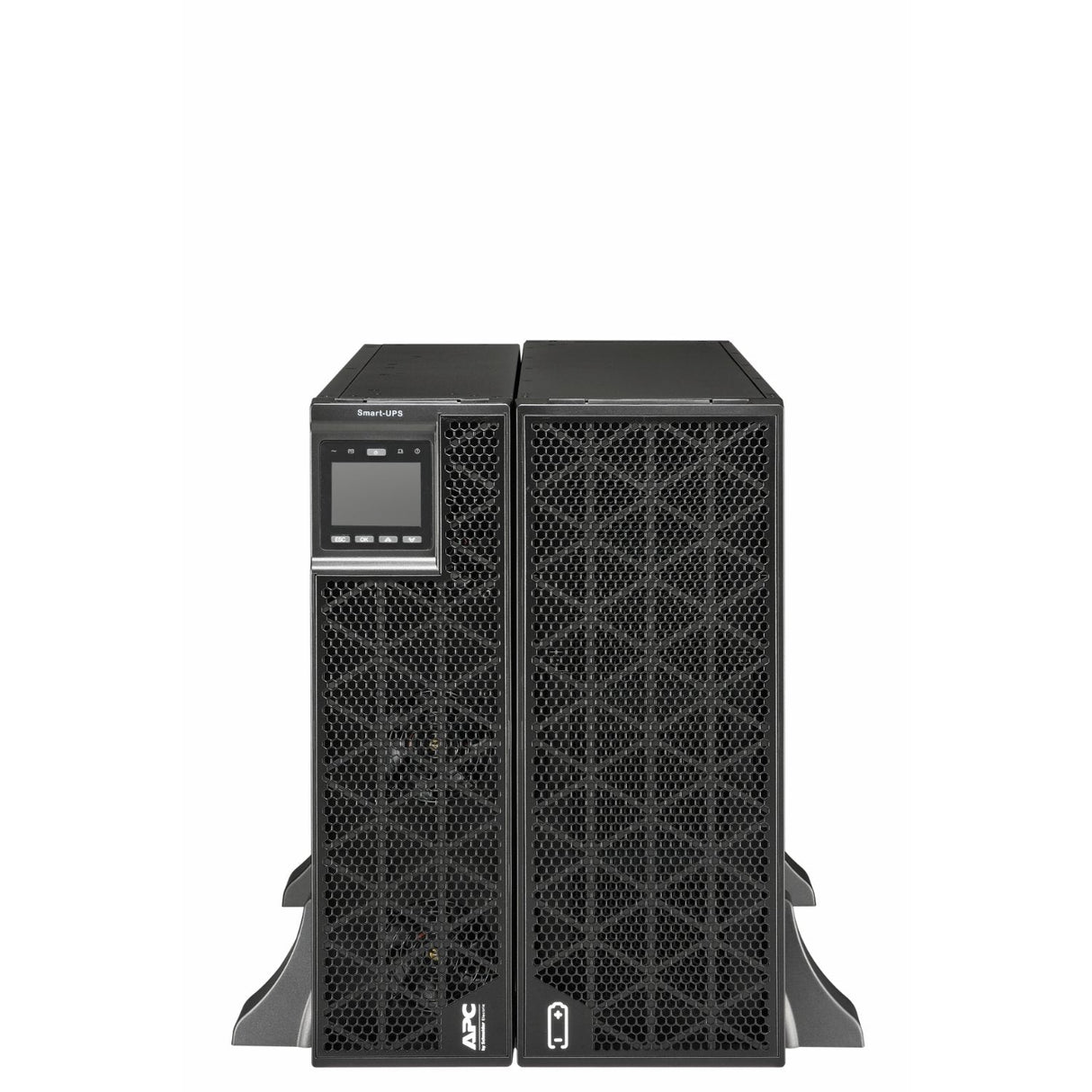 Apc Smart-Ups Rt 20kva Ups (Montaje En Bastidor) Ac 230/380 V 20000 Vatios 20000 Va Trifásico / 1 Fase Rs-232 Conectores De Salida: 1 7u Negro