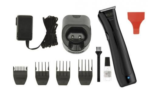 Wahl Stealth Beret, Netz- Y Kabelloser Konturen-Haarschneider, Negro