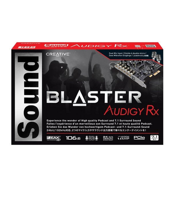EAN 5390660187247 - Creative Labs Sound Blaster Audigy Rx Interno 7.1 canales PCI-E imagen 2