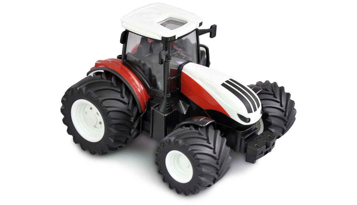 Amewi Rc Traktor Mit Viehtransporter Liion 500mah Blanco/6+