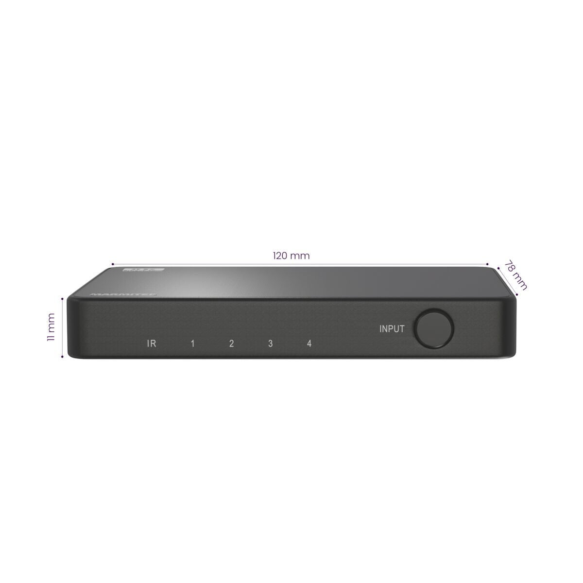 Marmitek Connect 740 Hdmi-Switch 8k/80hz 4k/120hz 4 Inputs 8457