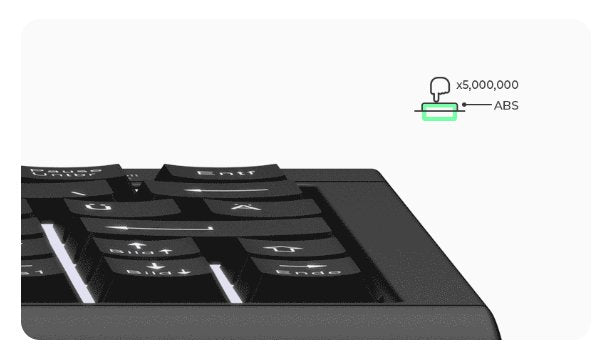 Keysonic Super Mini-Tas, Backlight, Bk, Ksk-3010elc (De)