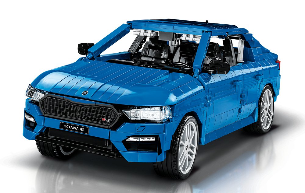 Juguete De Construcción Cobi Skoda Octavia Rs - Executive Edition, Escala 1:12 Cobi-24342