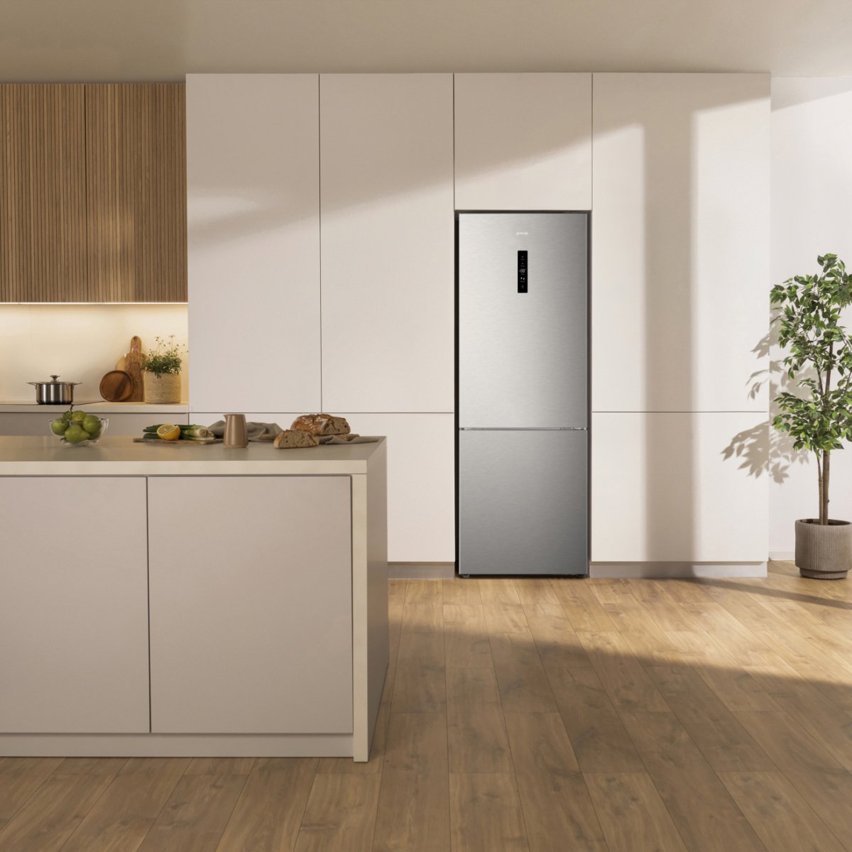 EAN 3838782783555 - Gorenje NRK720CAXL4 Independiente 495 L Gris, Acero inoxidable, Gris Oscuro imagen 14