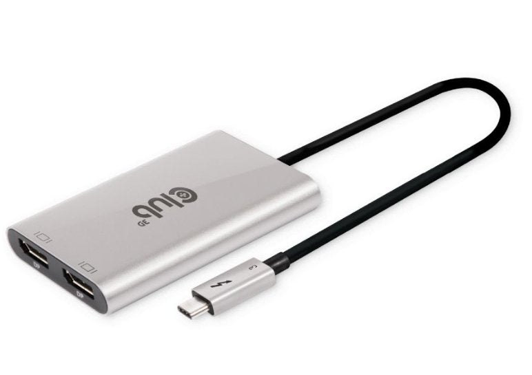 EAN 8719214473082 - CLUB3D CSV-1586 hub de interfaz Thunderbolt 3 40000 Mbit/s Plata imagen 2