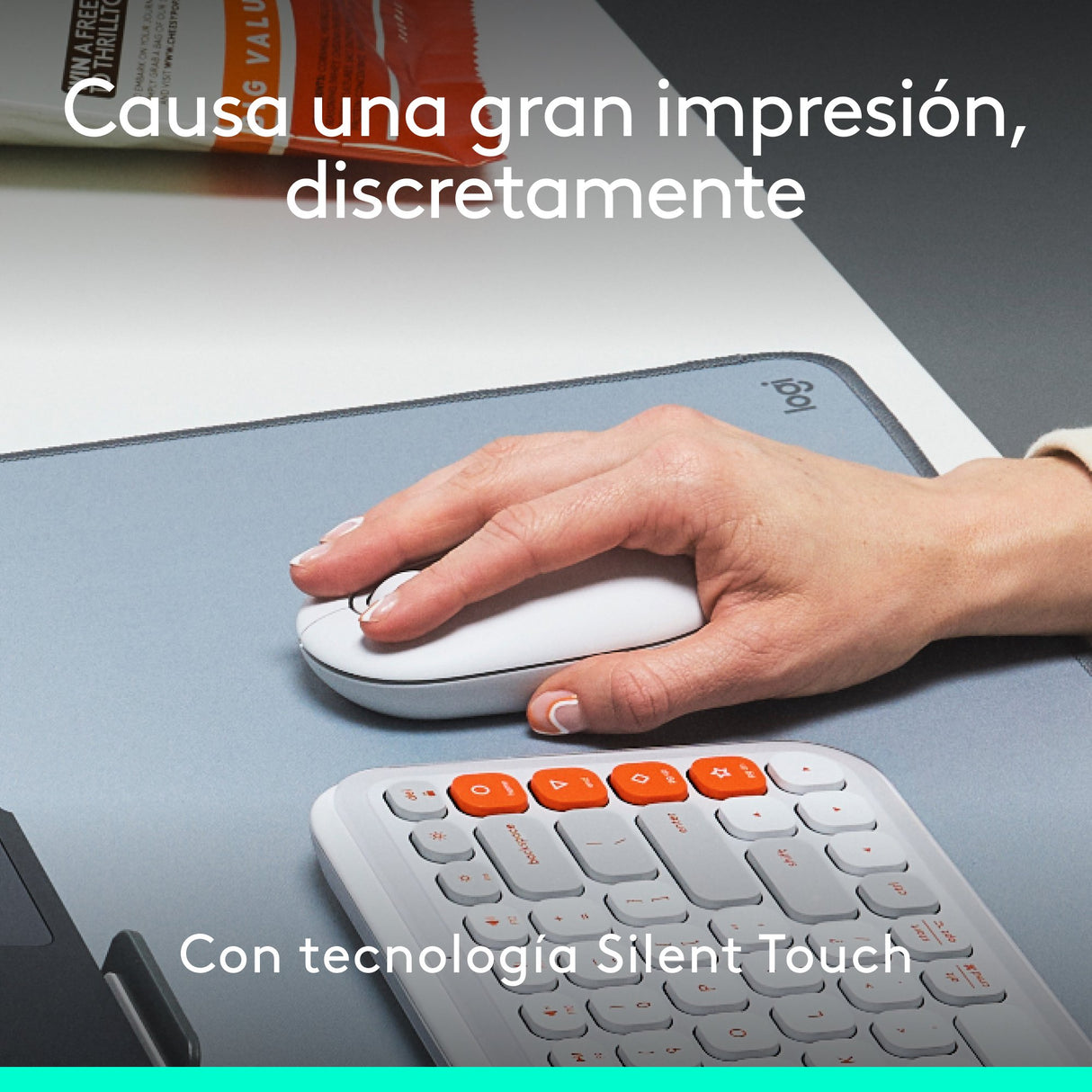 EAN 5099206126398 - Logitech 910-007411 ratón Universal Ambidextro Óptico imagen 5