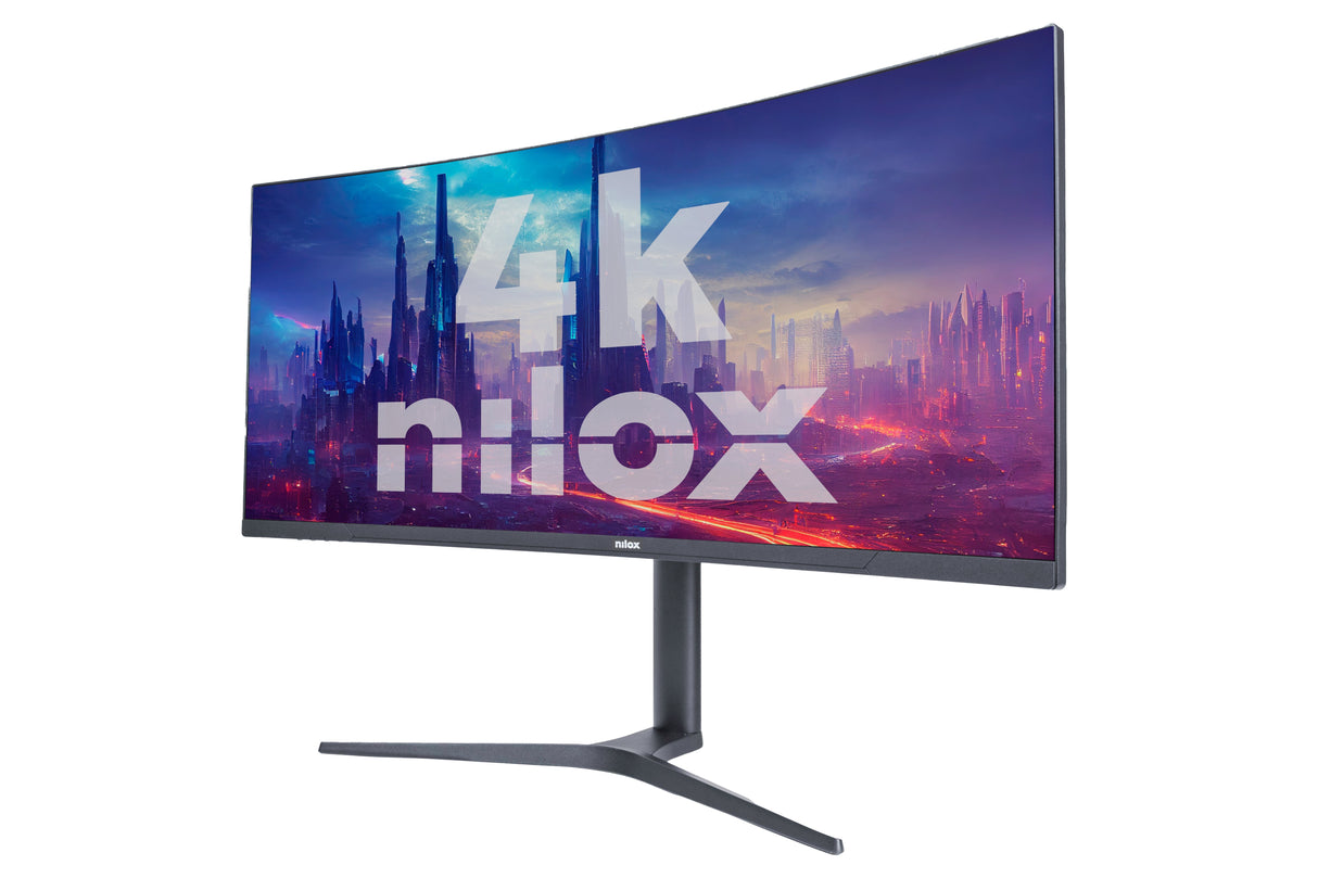 EAN 8431775035331 - Nilox MONITOR 34" NXM344KD11 ULTRAWIDE 4K CURVO 144HZ 2HDMI 2DP 1MS MMDIA pantalla para PC 86,4 cm (34") imagen 2