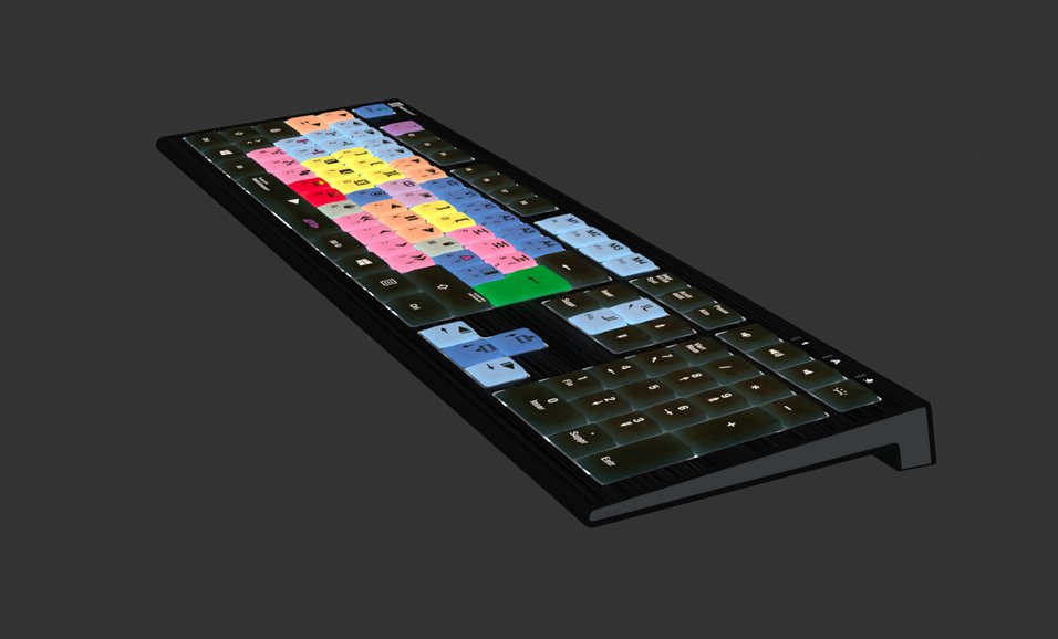 EAN 5707795018993 - Logickeyboard LKB-MCOM4-A2PC-FR teclado Juego USB AZERTY Francés Negro imagen 4