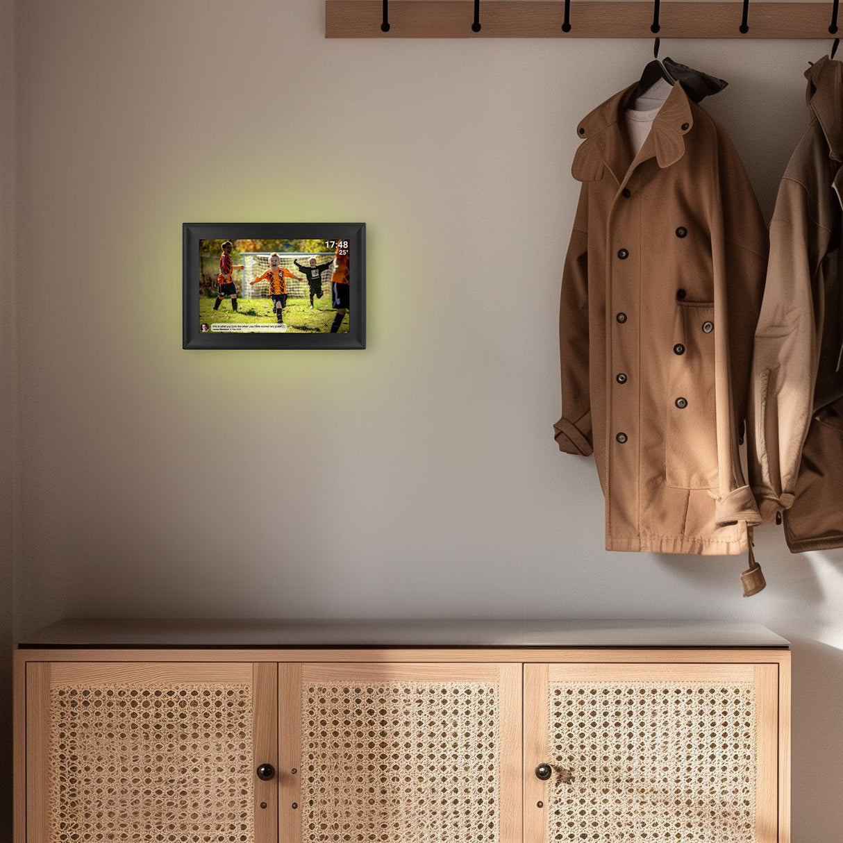 Denver Pff-1080b Marco Fotográfico Digital Negro 25,6 Cm (10.1") Pantalla Táctil Wifi