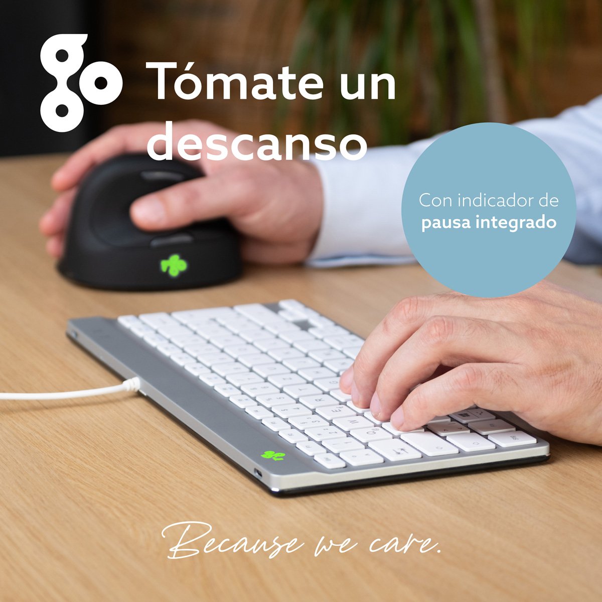 EAN 8719274491965 - R-Go Tools R-Go Compact Break teclado Oficina USB Belga imagen 10