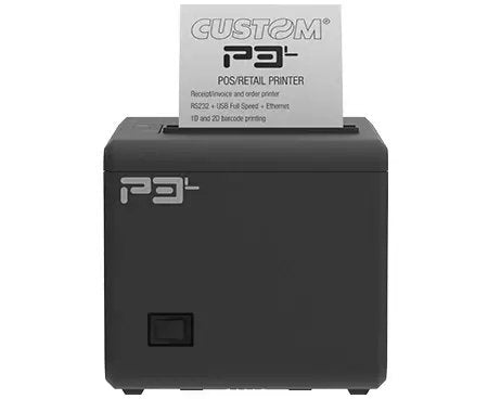 EAN 8058341801833 - CUSTOM P3L 203 x 203 DPI Alámbrico Térmico Impresora de recibos imagen 2