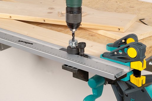 EAN 4006885465008 - wolfcraft GmbH 4650000 herramienta para fabricación de clavija de madera Regleta de ensamblaje imagen 4