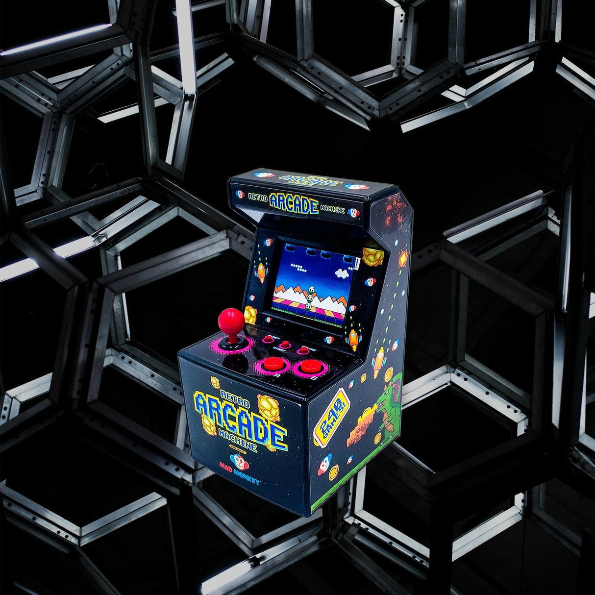 EAN 4260513721564 - Mad Monkey RETRO MINI ARCADE MACHINE Batería imagen 4