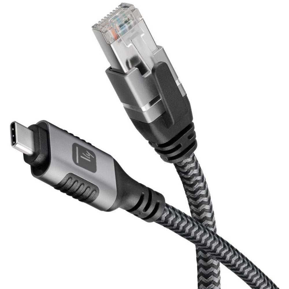 Cable Techly Usb-C Macho To Ethernet Rj45 Macho 1m