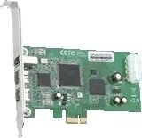 Tarjeta Pci Dawicontrol Pci-E Dc-Fw800 Firewire Blister
