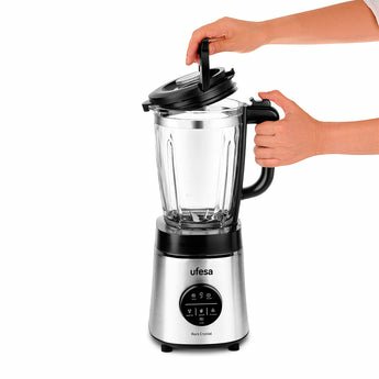 EAN 8422160057335 - Ufesa Rock Crystal 1,75 L Batidora de vaso 1800 W Negro, Acero inoxidable imagen 4