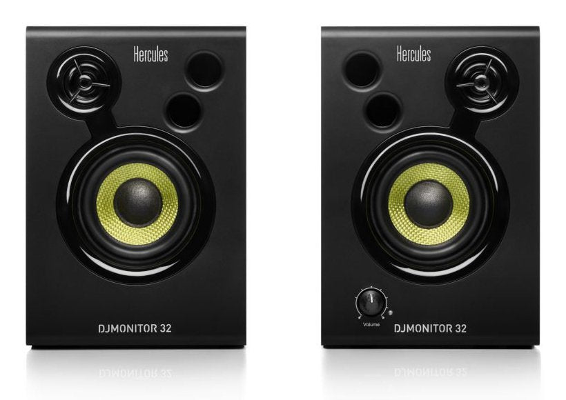 Hercules Altavoces Dj Monitor 32 (4780885) Hercules Djmonitor 32, Alámbrico, Rca/3.5mm/Terminal, 30 W, 60 - 20000 Hz, Negro