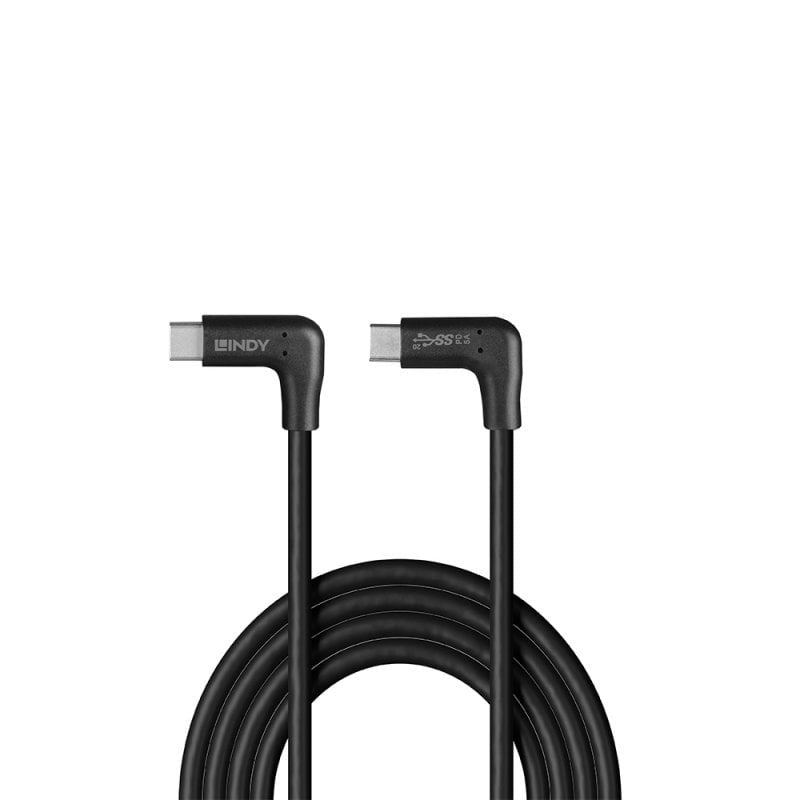 Cable Lindy 32022 Usb Usb 3.2 Gen 2 (3.1 Gen 2) 0,5 M Usb C Negro