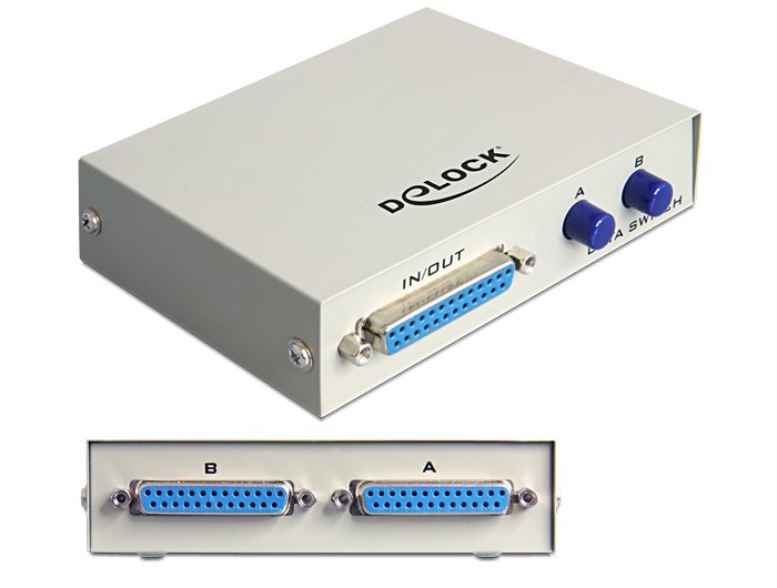EAN 4043619876181 - DeLOCK 87618 interruptor de impresora imagen 1
