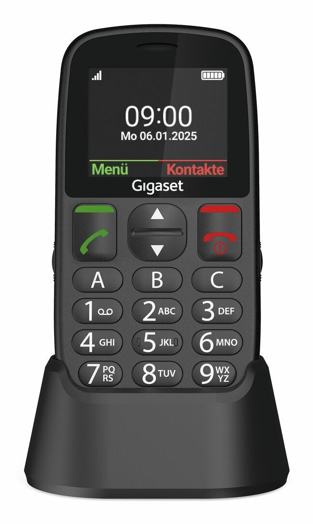 EAN 4255781906126 - Gigaset GL395 5,59 cm (2.2") 90 g Negro Teléfono para personas mayores imagen 7