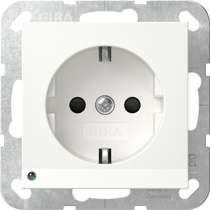 Gira 417003 Schuko Luminaria Led + Sh System 55 Blanco Puro