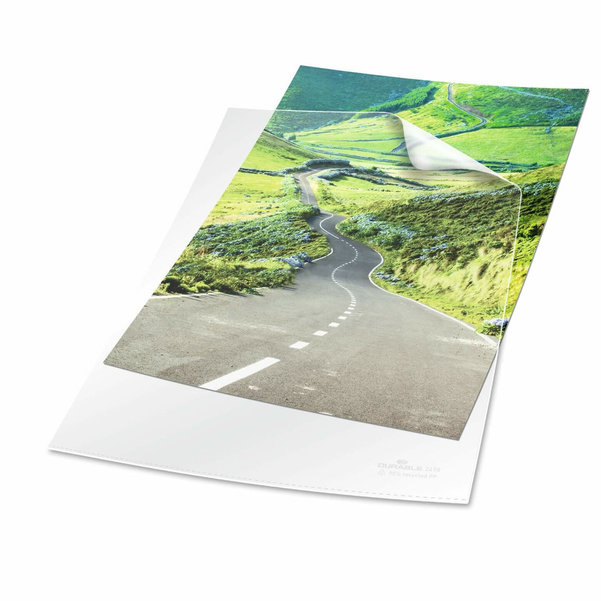 Durable Sichthülle Mandard A4 Rpp 0,10mm Transp. 100 Mück