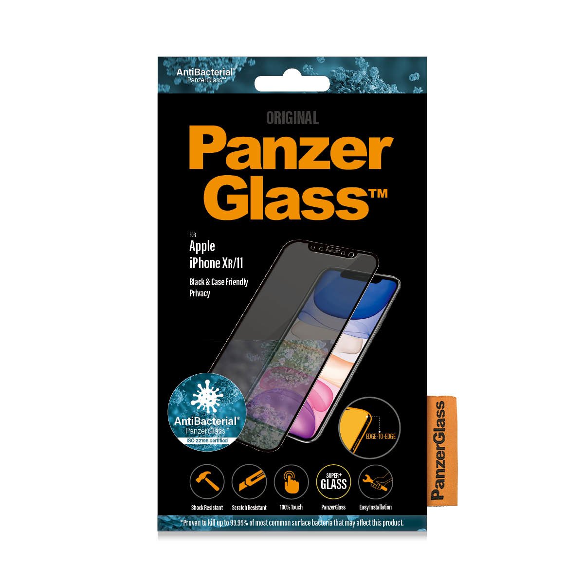 EAN 5711724126659 - PanzerGlass ® Privacy Screen Protector iPhone 11 | XR | Edge-to-Edge Protector de pantalla Apple 1 pieza( imagen 2