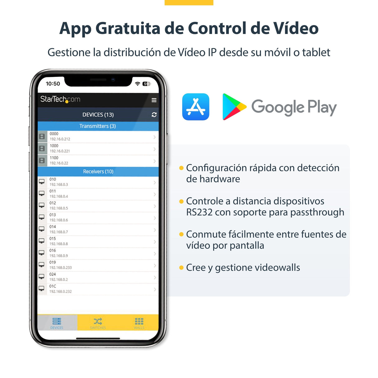 Juego De Extensor Ip Hdmi 4k Perp Con Soporte Para Mosaicodevideo