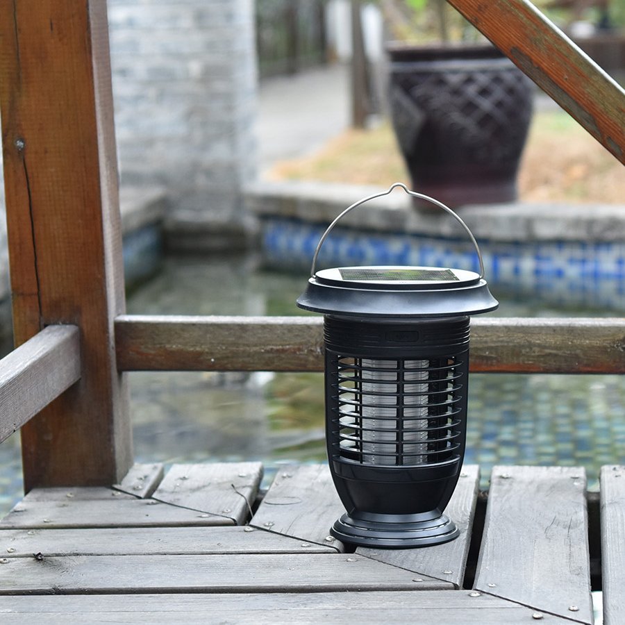 Elimina Insectos Jata Meli0420 Int Ext Lampara Solar 40m2