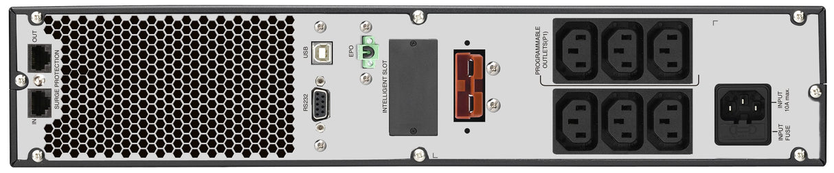 EAN 4260074975130 - PowerWalker VFI 1000RM LCD sistema de alimentación ininterrumpida (UPS) Doble conversión (en línea) 1 kVA imagen 2
