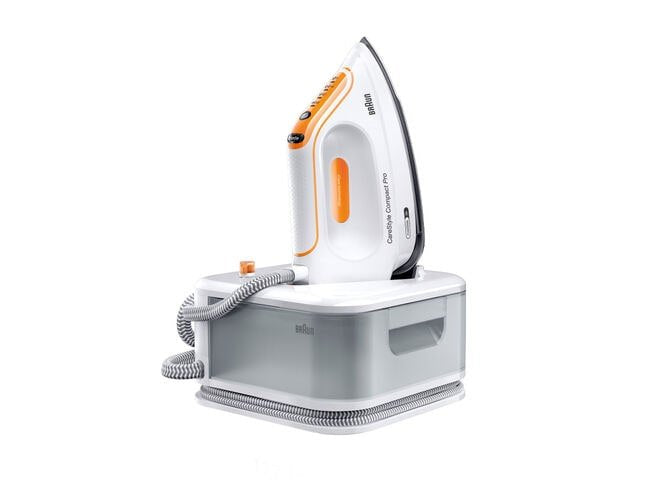 Braun Carestyle Compact Pro Is2561wh 2400 W 1,5 L Eloxalplus Soleplate Naranja Y Blanco