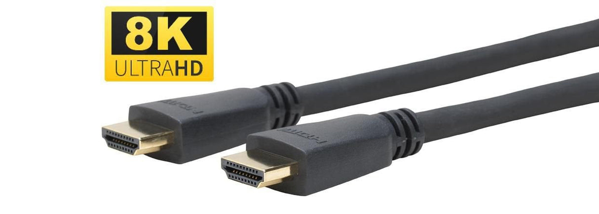 Cable Pro, Hdmi 2.1, 8k, 120hz, 48 Gb/S, 5m, Black