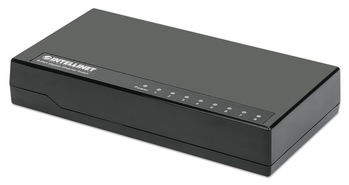 EAN 0766623561754 - Intellinet 561754 switch Gigabit Ethernet (10/100/1000) Negro imagen 1