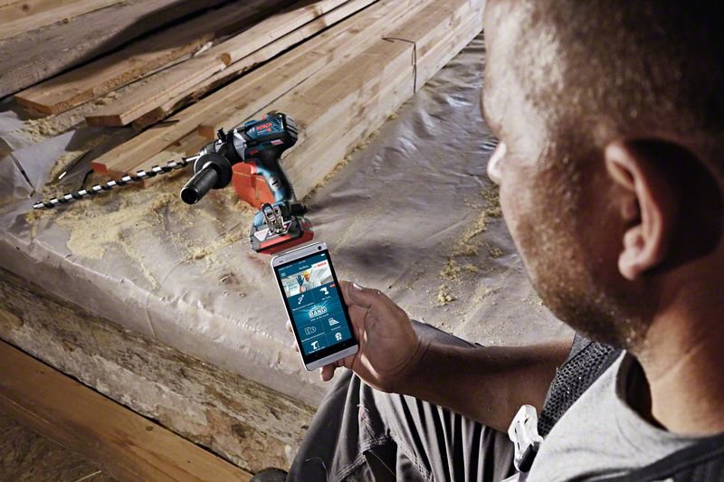Bosch Gsr 18v-85 C Incl Gcy 30-4 Cordless Drill Driver