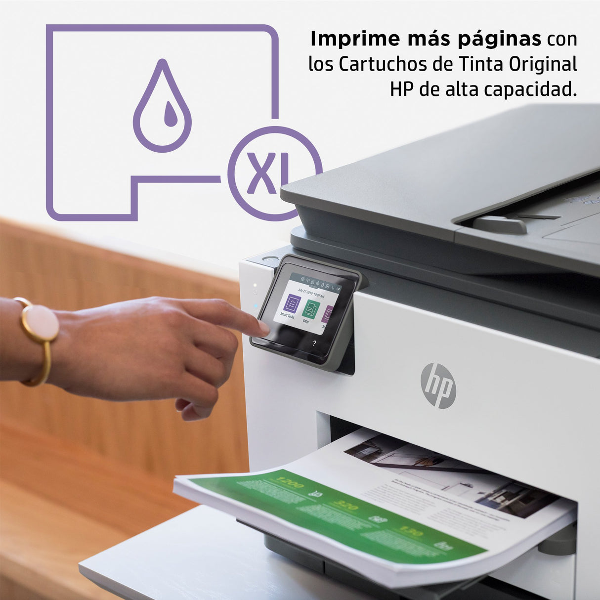 EAN 195161213533 - HP OfficeJet Pro 9022e All-in-One Prntr Inyección de tinta térmica A4 4800 x 1200 DPI 24 ppm imagen 9