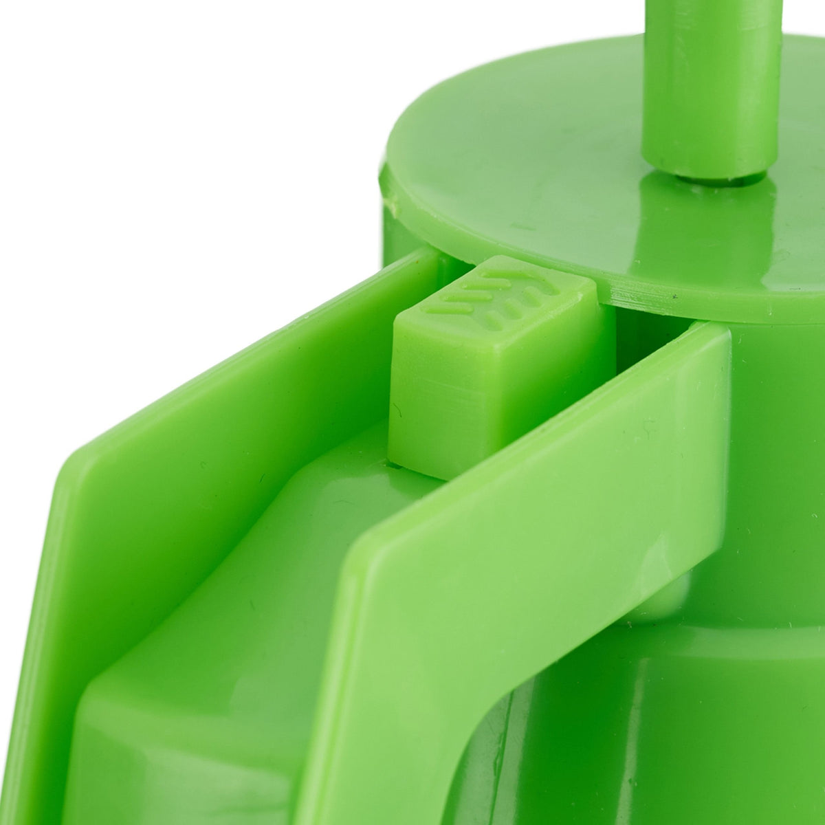 Relaxdays Pumpsprühflasche, 1,5 L Blanco, Verde