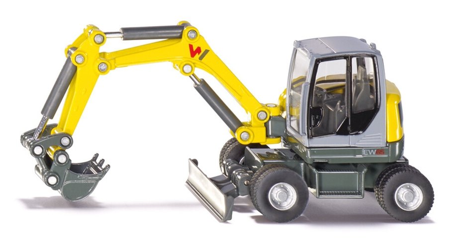 Siku Excavadora Móvil Super Wacker Neuson Ew65, Modelo De Vehículo 3560